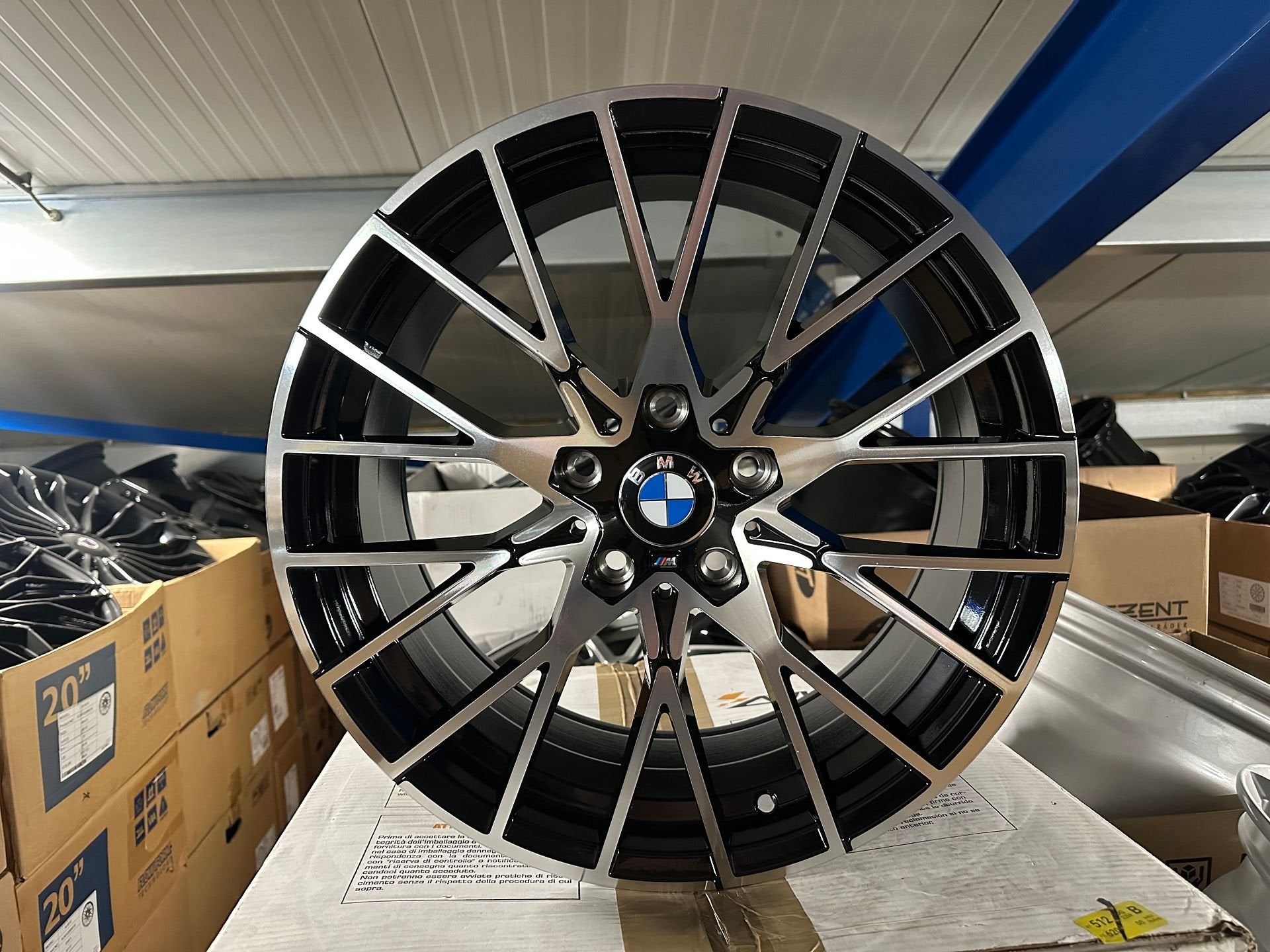NIEUWE 18inch BMW Black 788M Style Velgen set! F20F30E90E81E, Neuf, Pneus et Jantes, Véhicule de tourisme, -