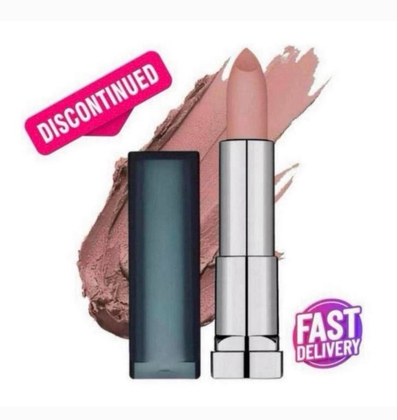 Maybelline New York Color Sensational Matte Purely Nude 981, Lippen, Nieuw, Ophalen of Verzenden, Make-up