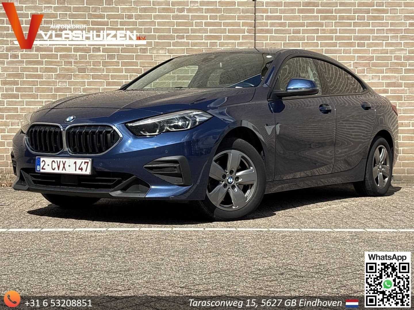BMW 218 Gran Coupé 2-serie 218i Business Edition | € 12.350,, Auto's, 129 g/km, Blauw, Overige kleuren, Navigatiesysteem