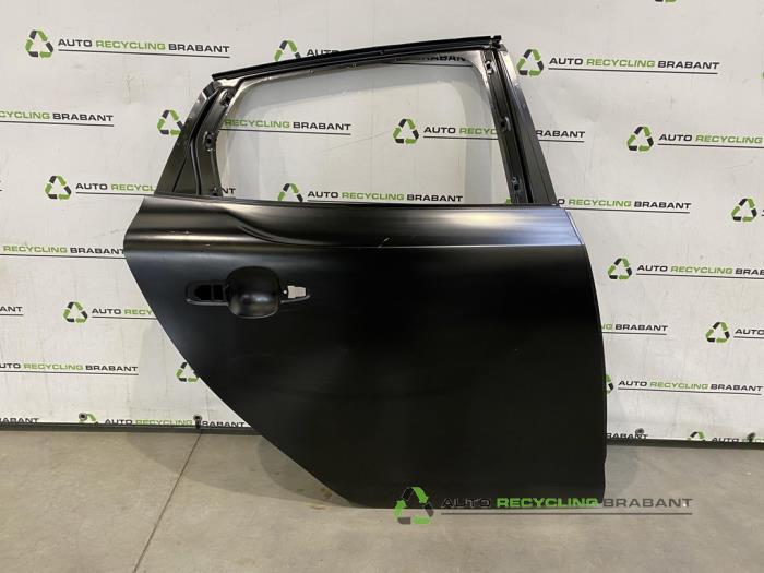 Portière 4portes arrière droite d'un Volvo V40, -, 3 mois de garantie, Utilisé, Porte