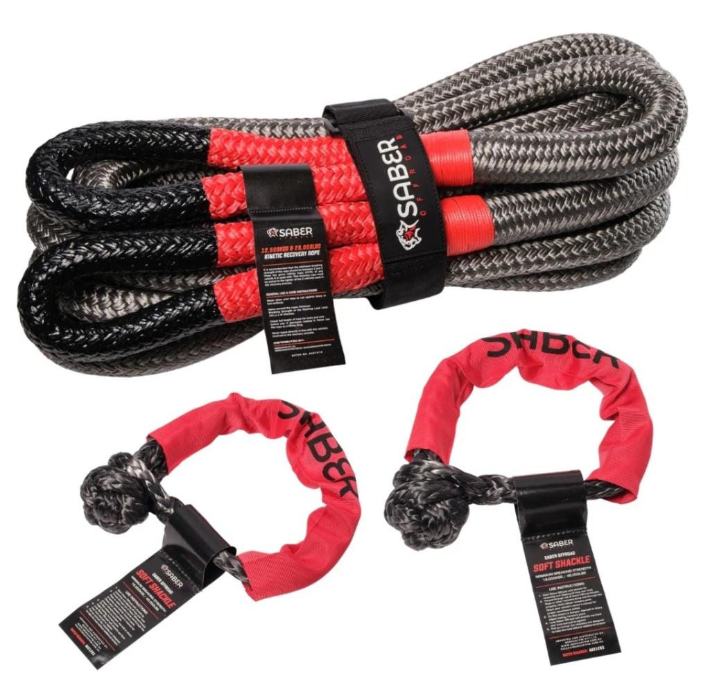 Saber 12K Offroad Kinetic Recovery Kit, Enlèvement, Neuf