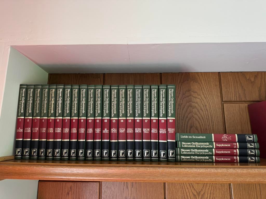 Complete set Lekturama Encyclopedie, Boeken, Ophalen, Zo goed als nieuw, Algemeen, Complete serie