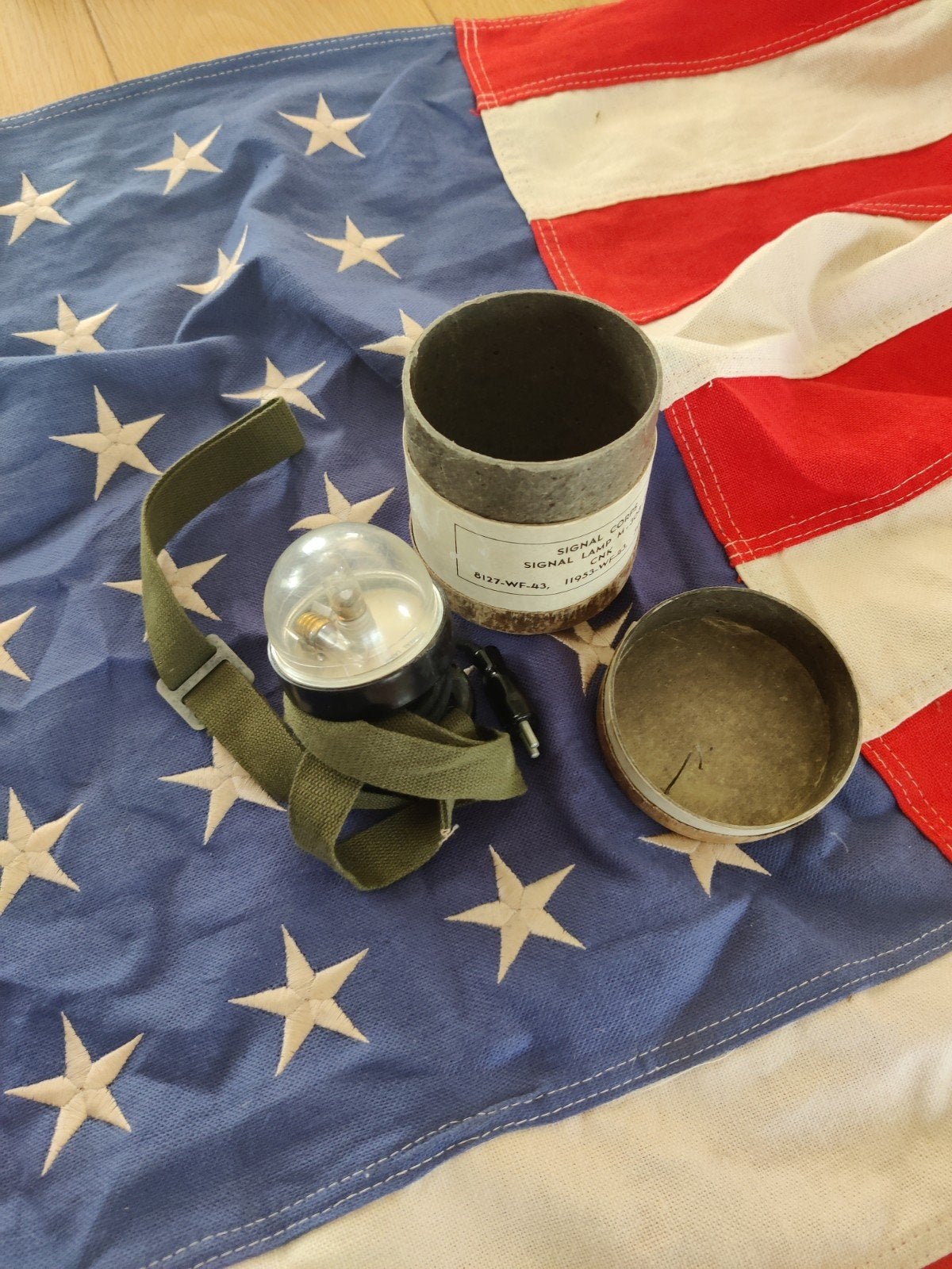 Lampe frontale us ww2