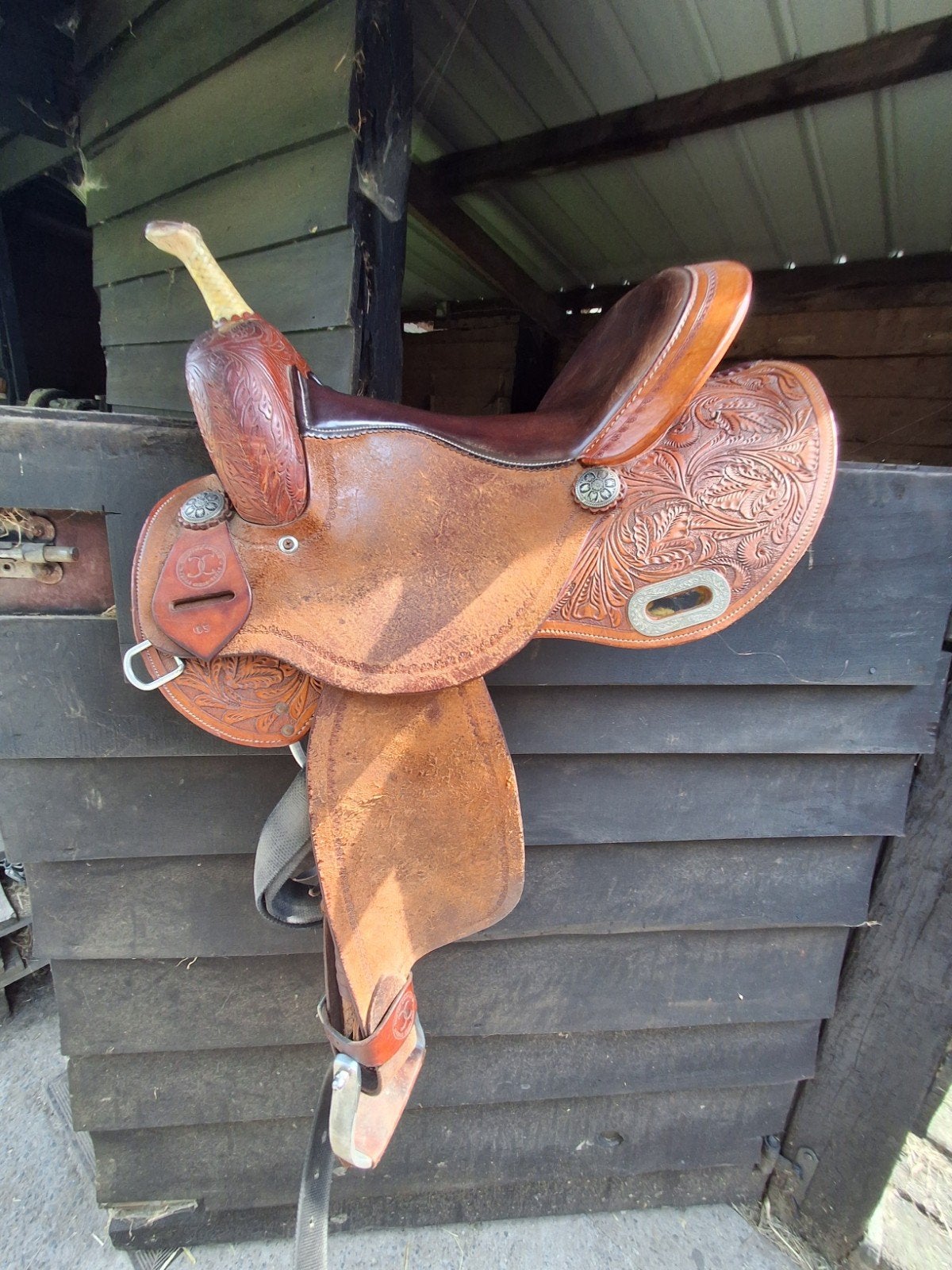 Twisted C barrelzadel, Dieren en Toebehoren, Ophalen, Diepe zit