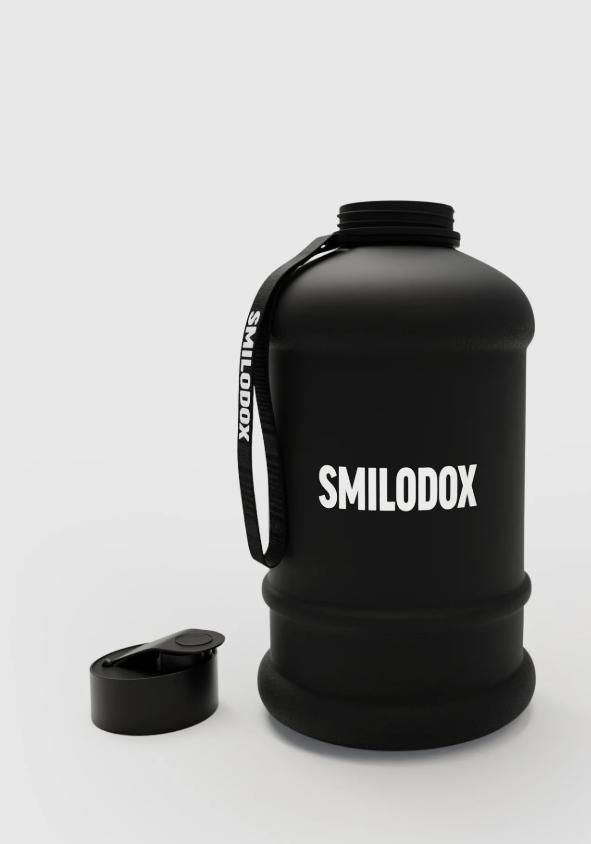 Smilodox bidon drinkbus 2,2L, Sport en Fitness, Drinkbussen, Ophalen of Verzenden, Nieuw