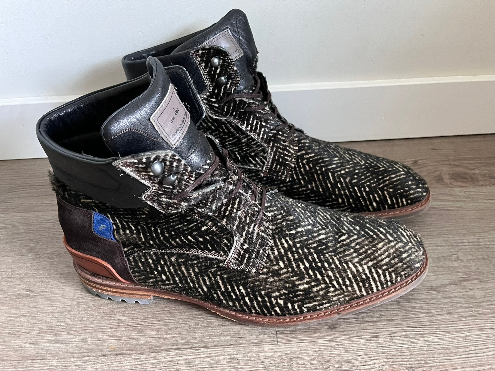 Floris van Bommel herenschoenen maat 13 / 48 H, Overige kleuren, Boots, Ophalen of Verzenden, Zo goed als nieuw