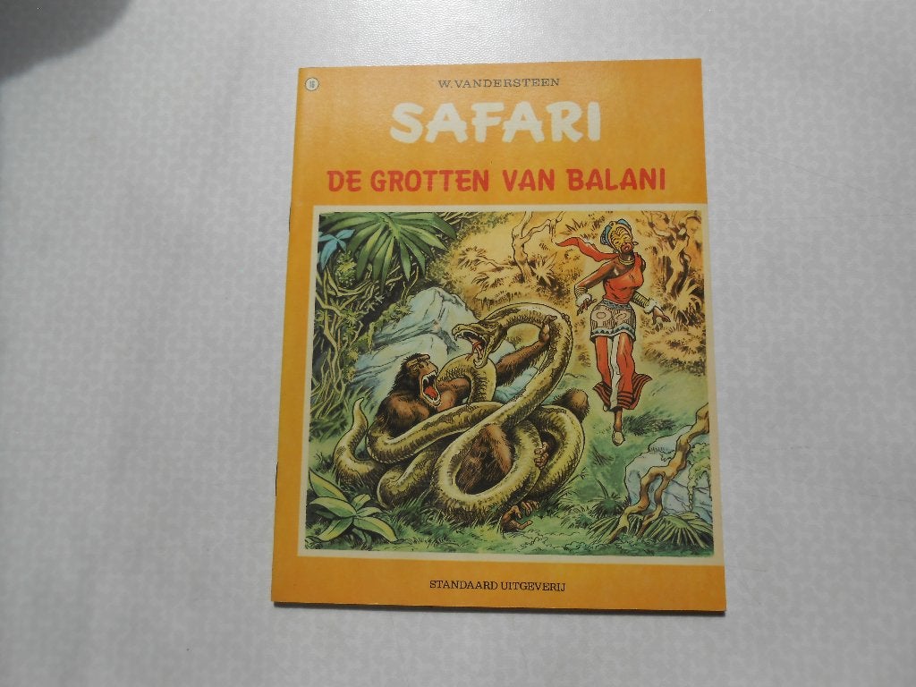 Safari 16 De grotten van Balani 1972 1 ste druk., Boeken, Willy Vandersteen, Eén stripboek, Nieuw, Ophalen of Verzenden