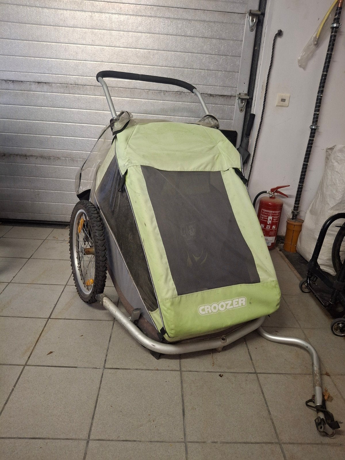 Croozer fietskar - beschrijving goed lezen!, Ophalen, Gebruikt, Kinderkar, CROOZER