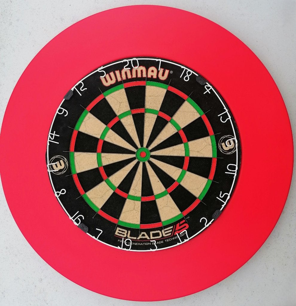 Winmau Blade 5 met Surround Red., Ophalen of Verzenden, Zo goed als nieuw, Dartbord