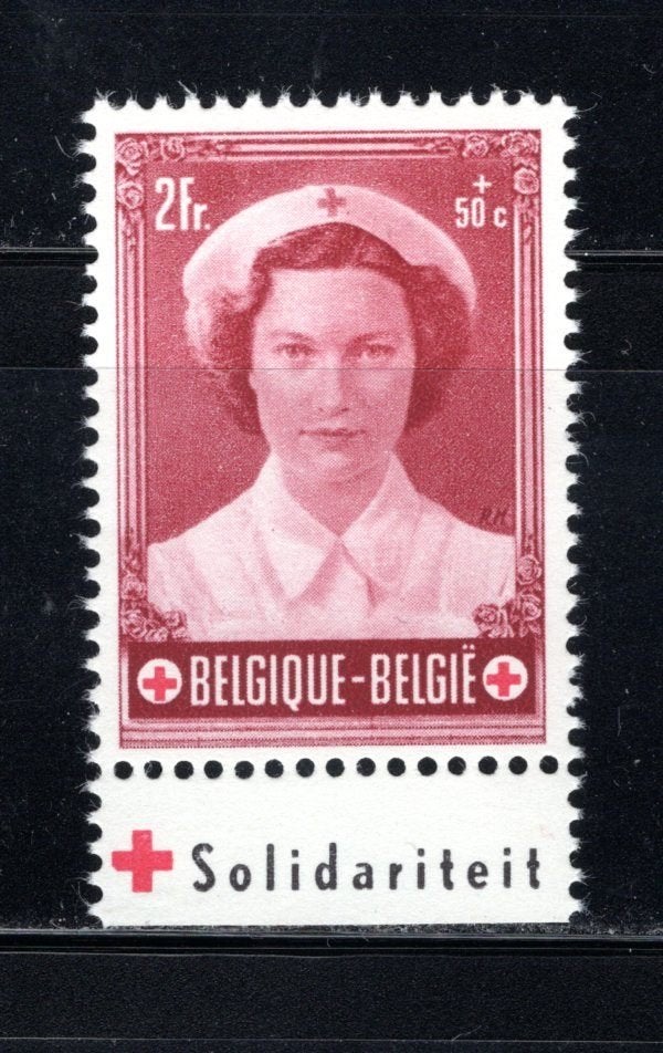 PU180 MNH 1953 - Pubs onderaan 2 Fr + 50 c Solidariteit, Postzegels en Munten, Verzenden, Postfris, Postfris