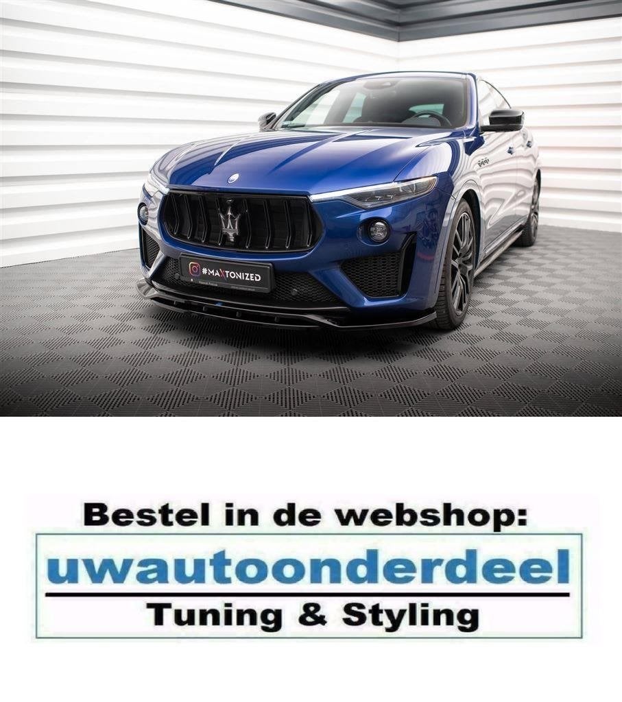 Maxton Design Spoiler Splitter Lip Maserati Levante GTS, Envoi