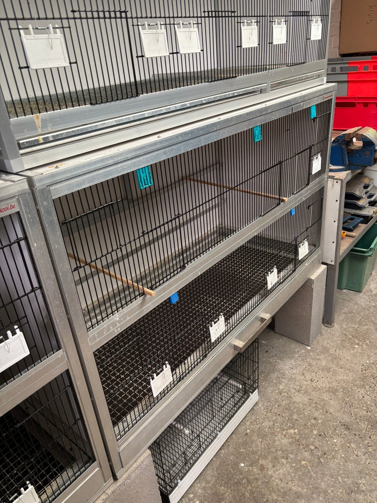 Vogel kooien, Dieren en Toebehoren, Ophalen, Gebruikt, Aluminium, Broedkooi of Kweekkooi