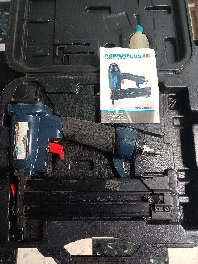 pneumatisch niet- en nagelpistool, Doe-het-zelf en Bouw, Gereedschap | Handgereedschap, Ophalen, Gebruikt