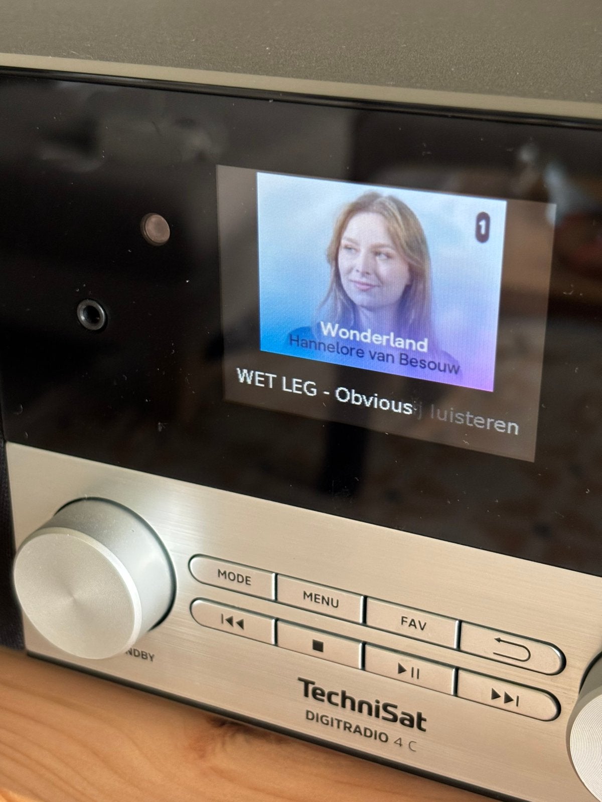DAB radio TechniSat Digitradio 4C, Ophalen of Verzenden, Zo goed als nieuw, Radio