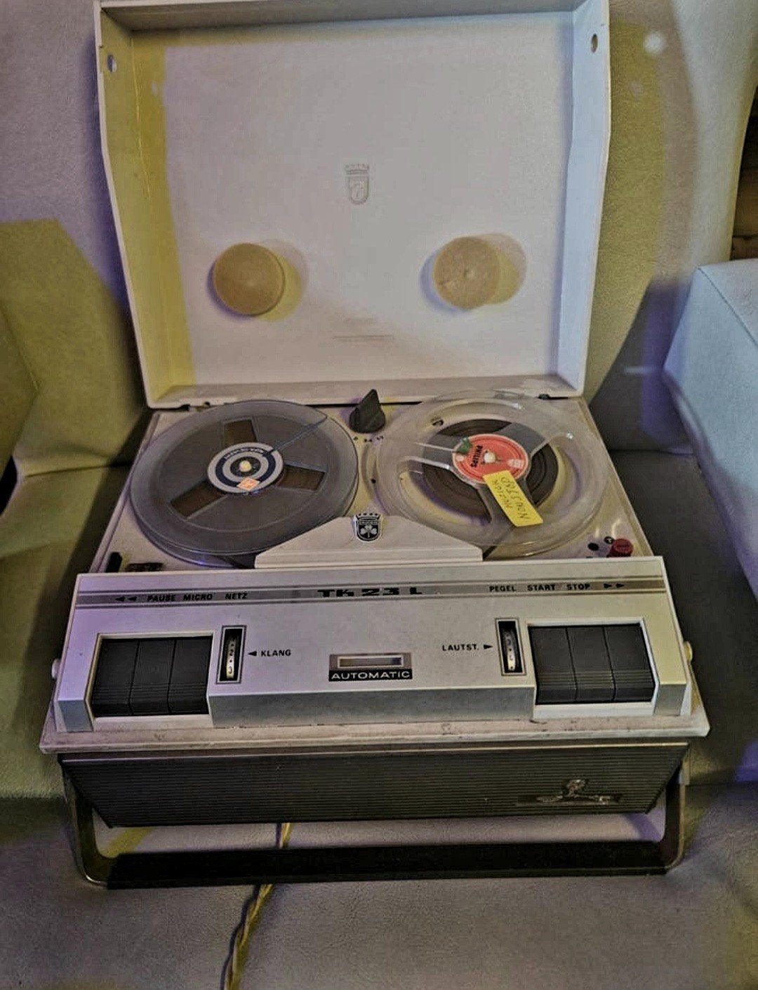 perfect werkende bandrecorder tk23l grundig, Audio, Tv en Foto, Bandrecorder, Ophalen, Bandrecorder