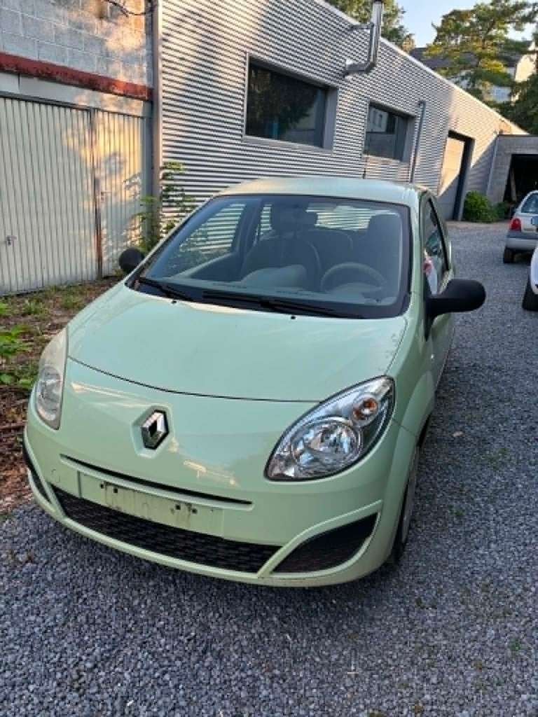 Renault twingo 2008 diesel 208.202km avec immatriculation, Euro 5, USB, Jaune, 2 portes