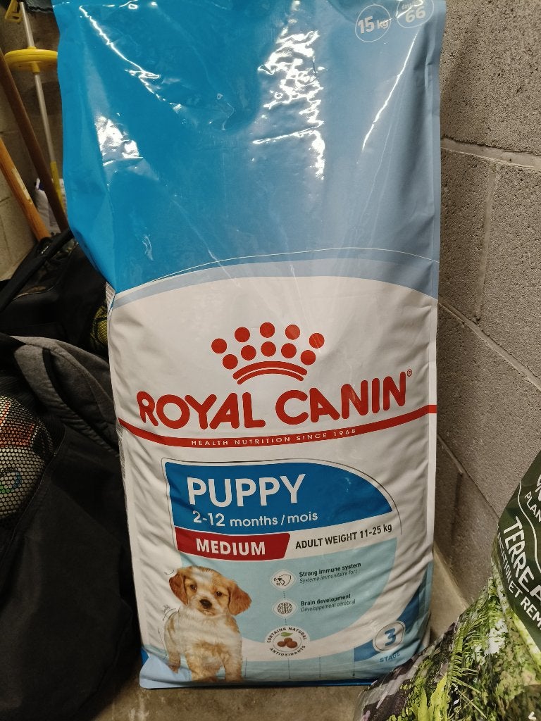 Royal Canin medium puppy 15kg, Ophalen, Hond