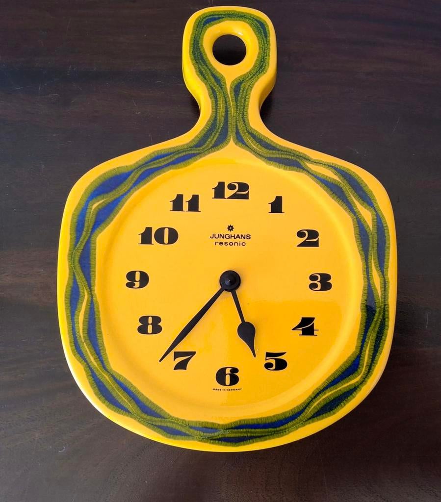 Vintage Junghans Resonic klok jaren 70, Ophalen of Verzenden