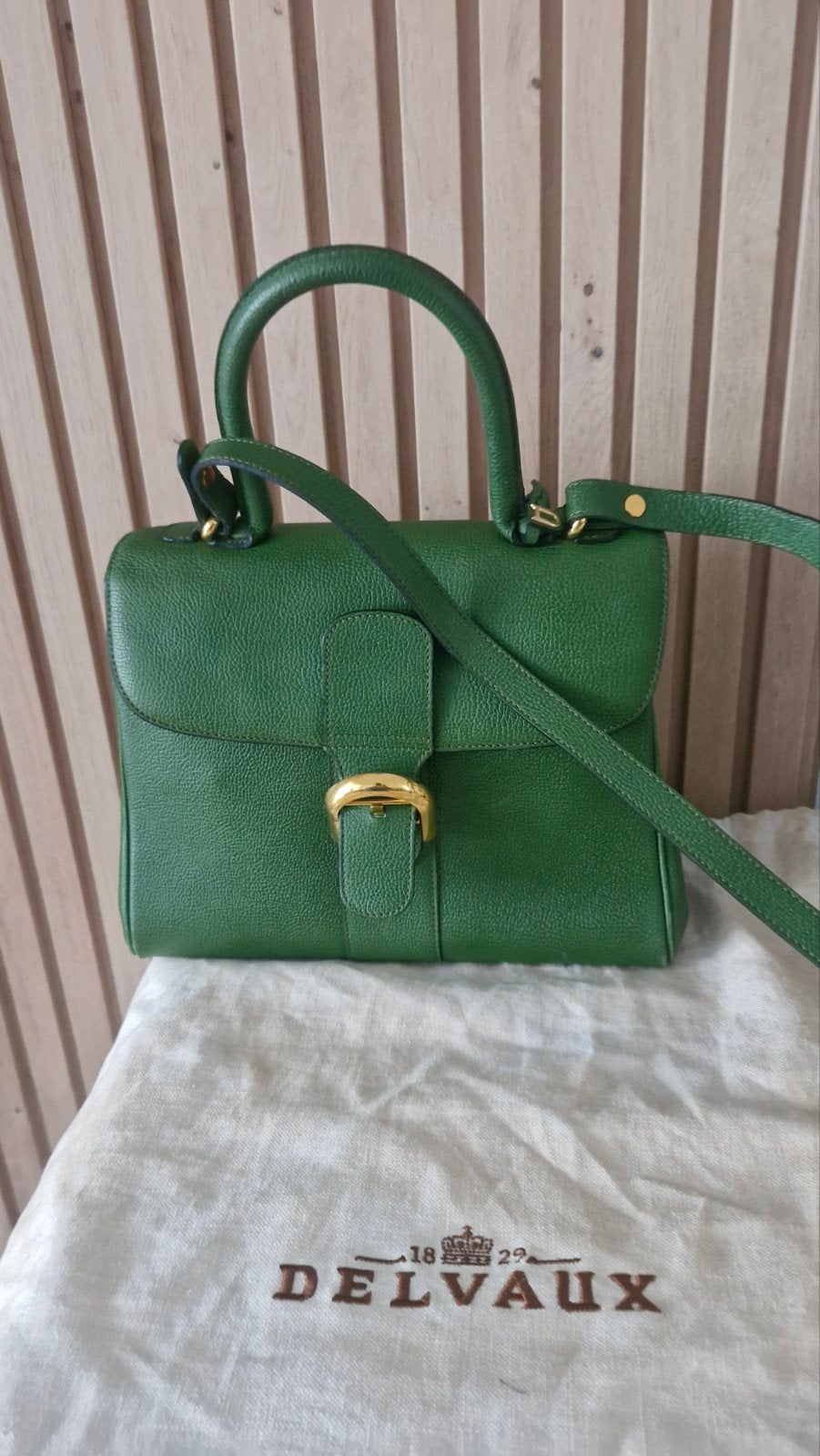 Sac delvaux brillant comme neuf
