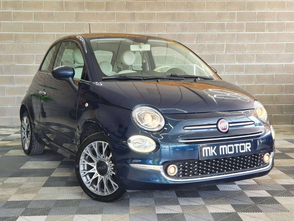 Fiat 500 1.2 ESSENCE 69CV - TOIT PANO - CAPTEURS - GPS -, Voorwielaandrijving, 4 zetels, Stof, Gebruikt