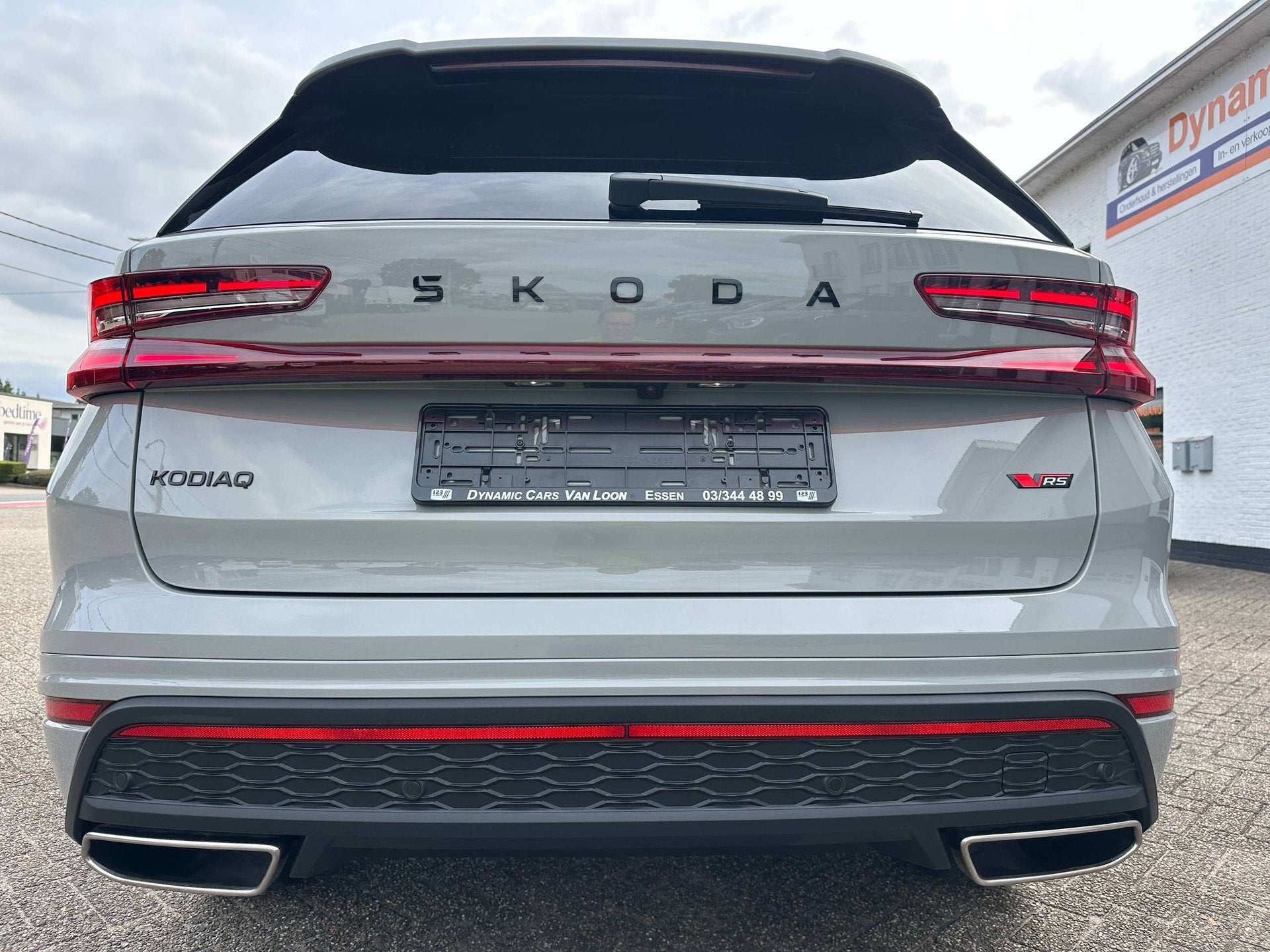 Skoda Kodiaq 2.0 RS 265Pk 4x4 DSG Full Option Navi Pdc Camer, Auto's, Automaat, Gebruikt, Euro 6, 4 cilinders