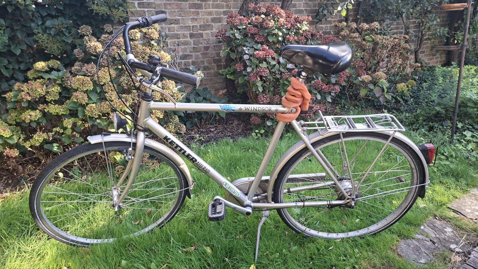 herenfiets Kettler, Ophalen