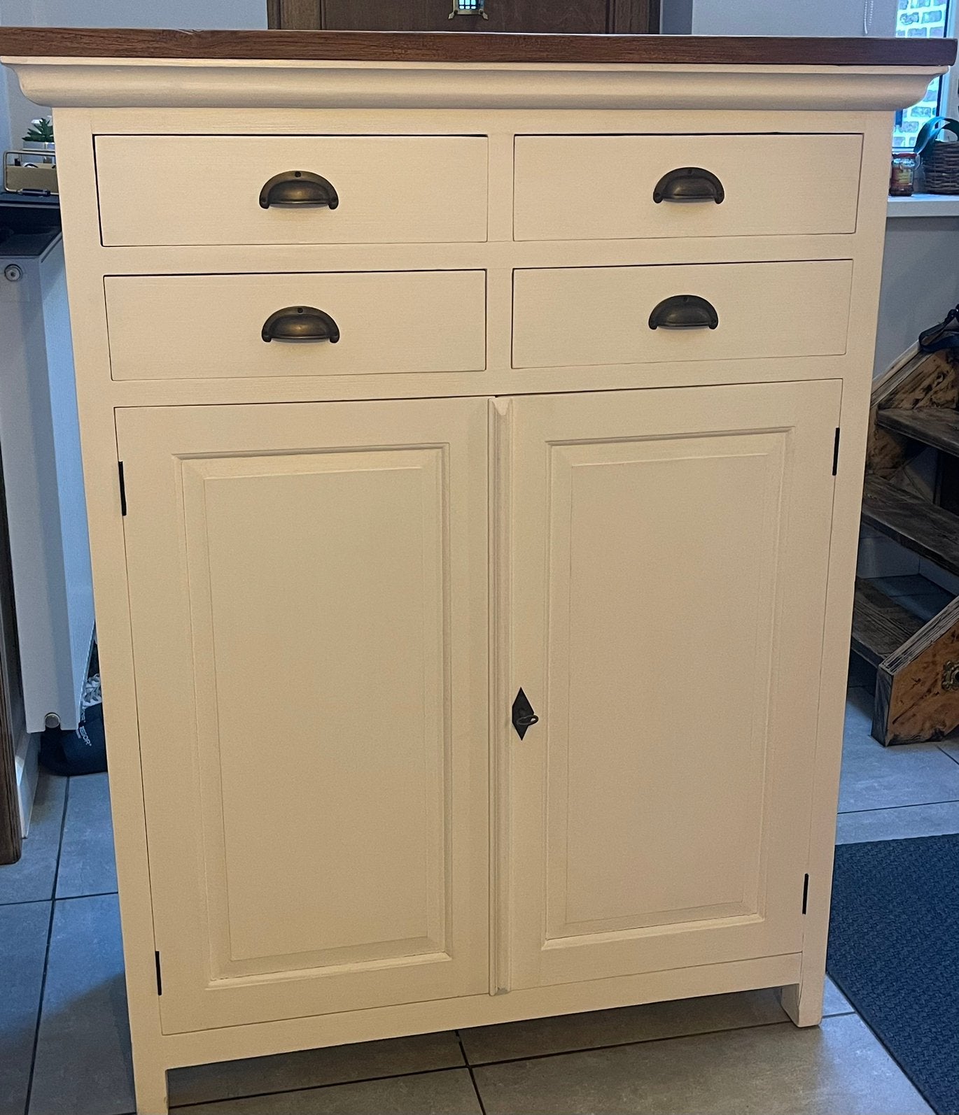 Linnenkast, Maison & Meubles, Armoires | Commodes, Enlèvement, Comme neuf