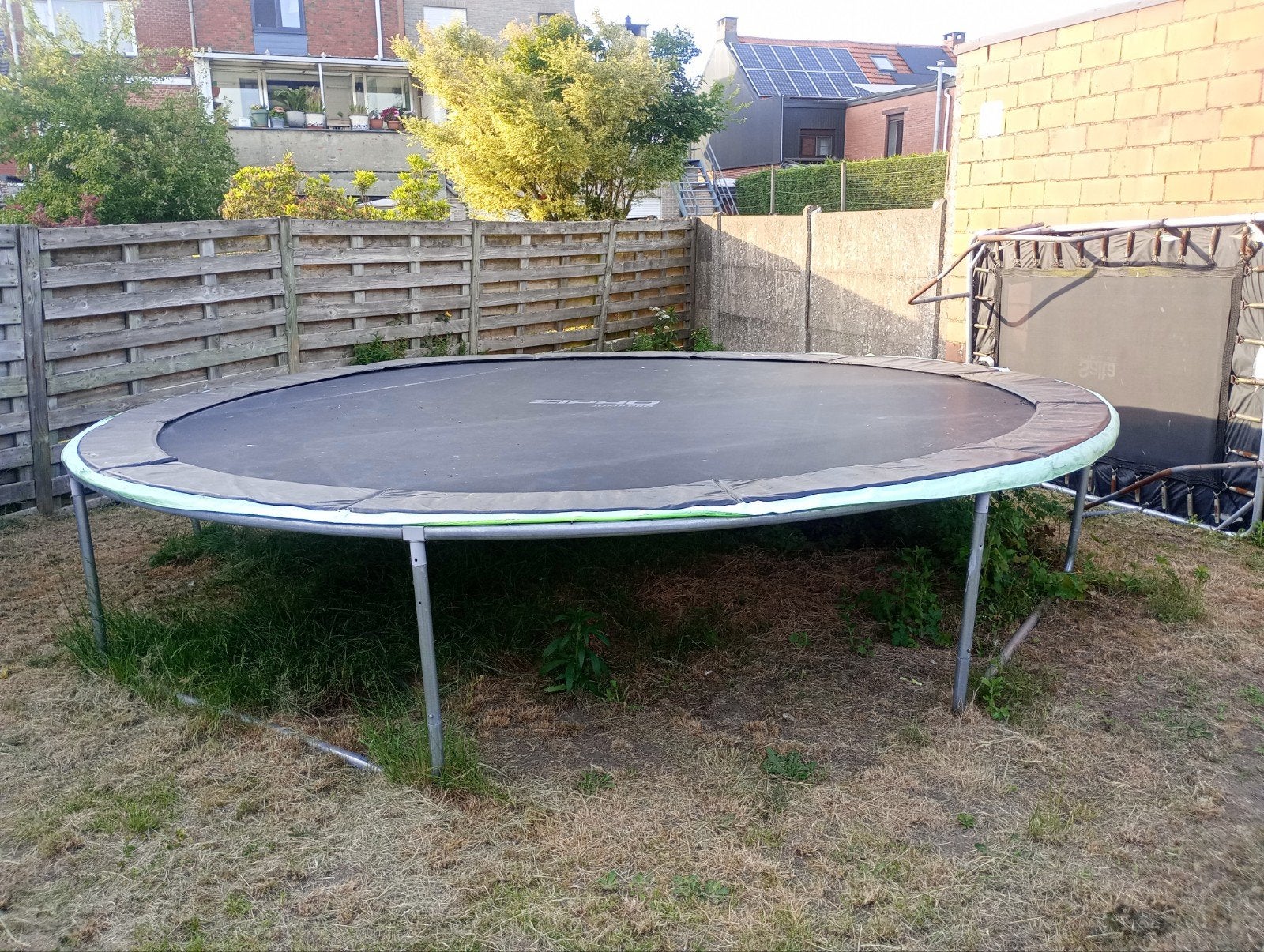 Trampoline 435cm met veiligheidsnet, Kinderen en Baby's, Speelgoed | Buiten | Trampolines, Ophalen