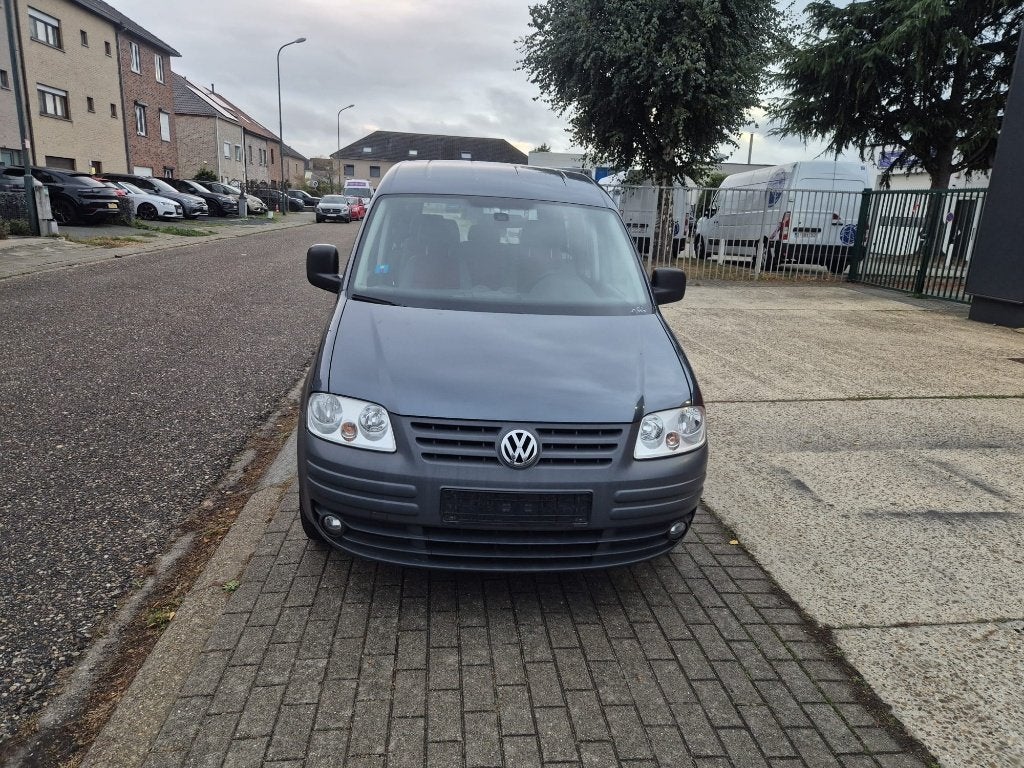 VW Caddy Maxi 1.6i - Airco - Possible 7 places - 1er prop., Achat, Entreprise, 7 places, Berline