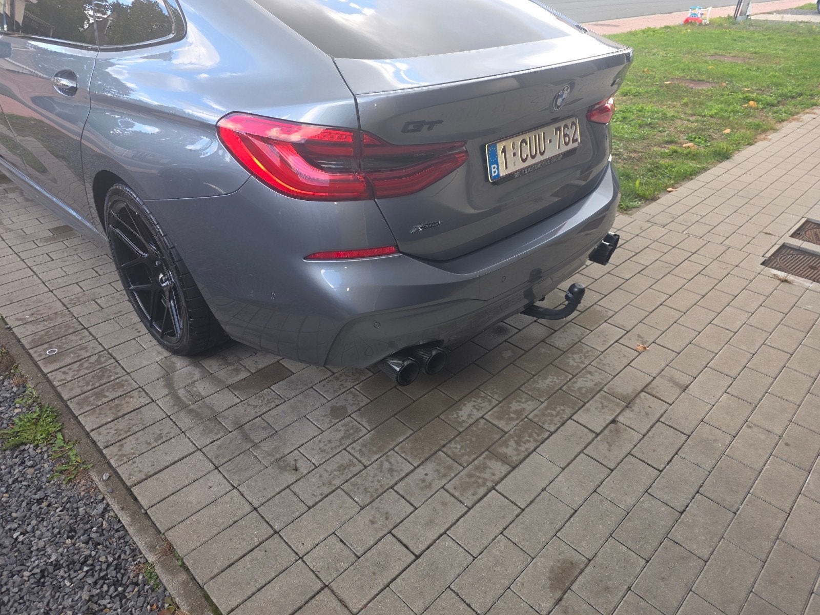 bmw 630 gt  x-drive, Auto's, Automaat, Blauw, Leder, 5 deurs