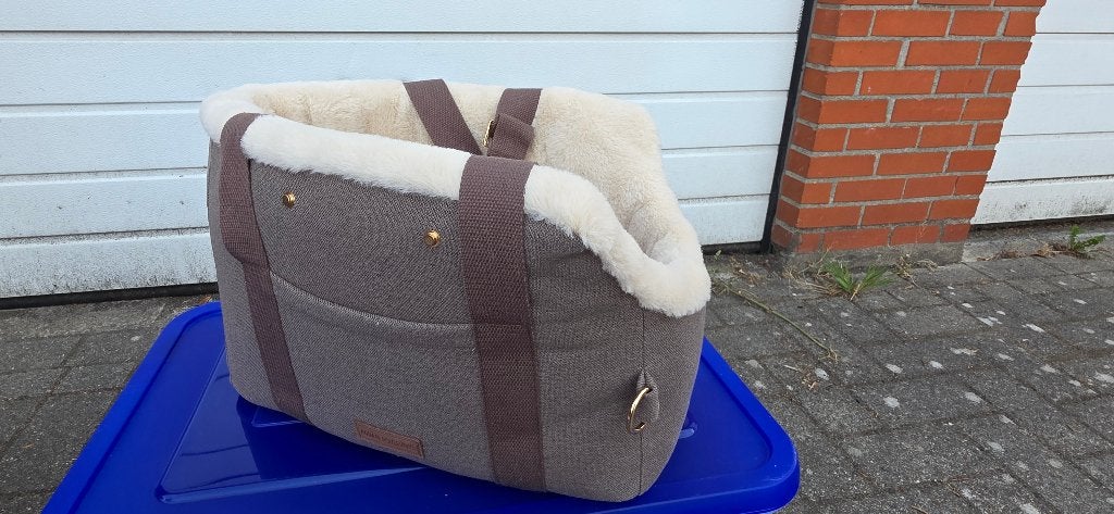 Comfortabele honden draagmand met zachte voering, Ophalen, Nieuw, Pluche