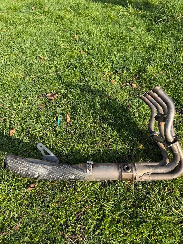 Z900 straight pipe Akrapovic, Ophalen, Gebruikt