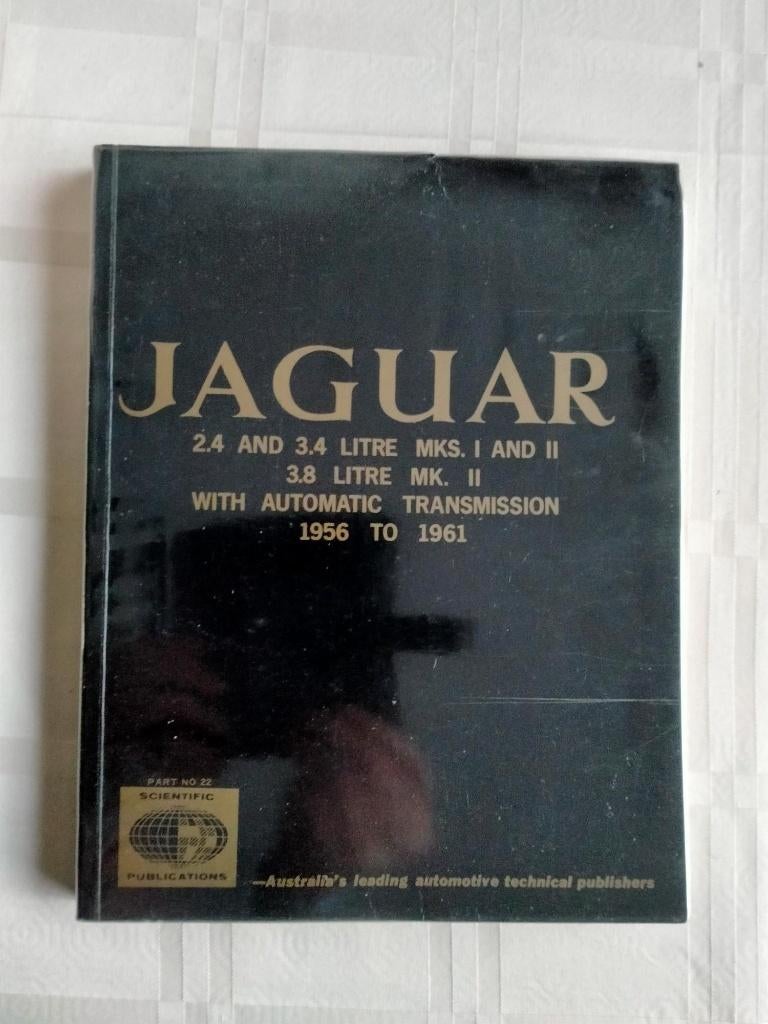 Workshop manual: Jaguar 2.4, 3.4 and 3.8 litre ... 1956-1961, Auto diversen, Handleidingen en Instructieboekjes, Ophalen of Verzenden