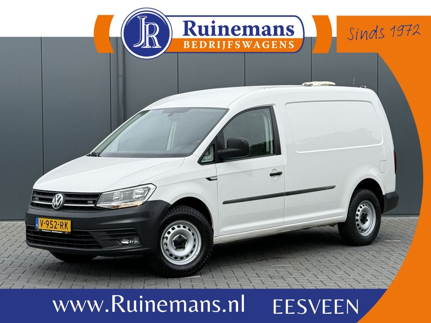 Volkswagen Caddy MAXI 2.0 TDI 4-MOTION E6 / L2H1 / MAXI / 4x, Auto's, Wit, 152 g/km, Onderhoudsboekje, Parkeersensor