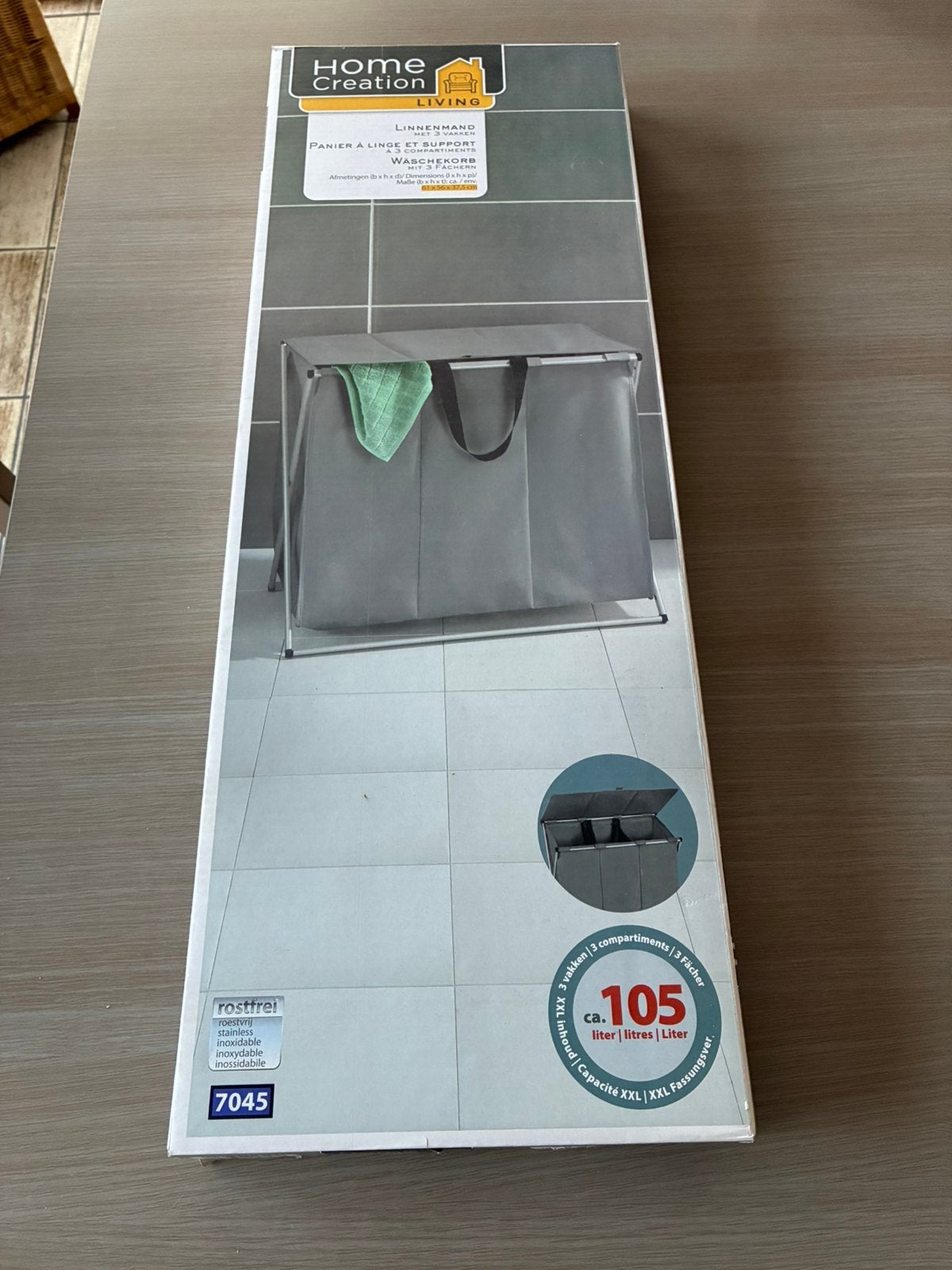 Linnenmand sorteervakkdn, Enlèvement, Neuf, Autres marques, Panier à linge
