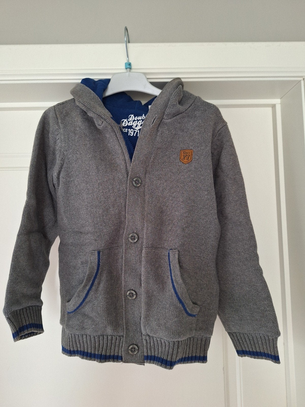 Mooi grijs vestje met kap Palomino C&A maat 128, Kinderen en Baby's, C&A, Trui of Vest, Ophalen of Verzenden, Zo goed als nieuw