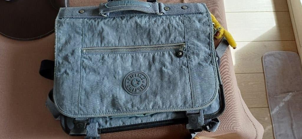Schooltas Kipling, Ophalen, Gebruikt, Blauw, Aktetas of Boekentas
