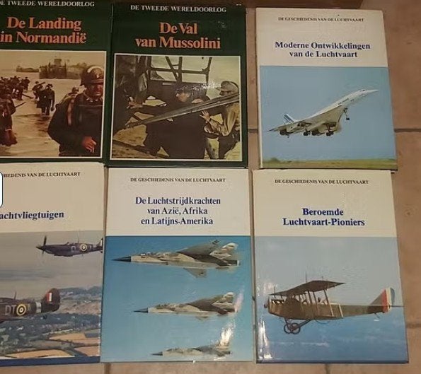 13 Oorlogsboeken , 2de WO en luchtvaart, Ophalen of Verzenden, Algemeen, Tweede Wereldoorlog, Gelezen