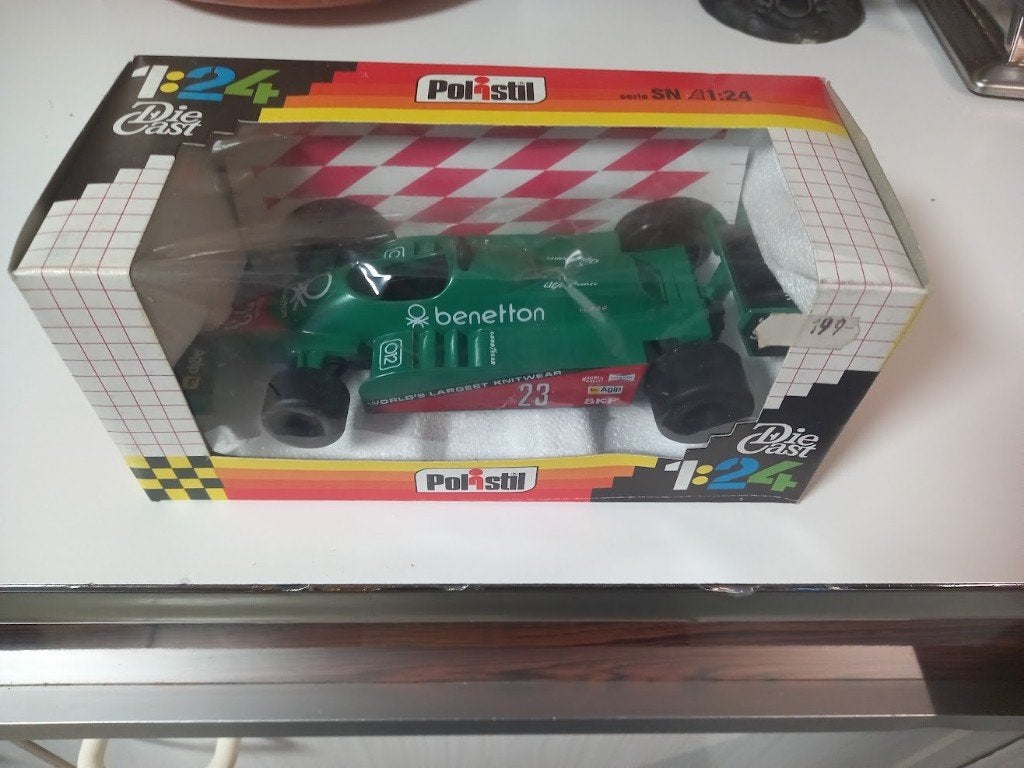 Benetton F1 1:24, Hobby & Loisirs créatifs, Enlèvement ou Envoi, Neuf, Voiture, Autres marques