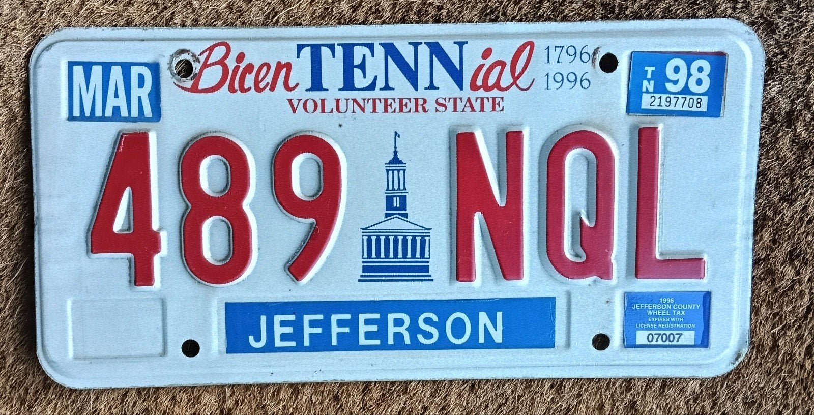 Nummerplaat USA, Verzamelen, Ophalen