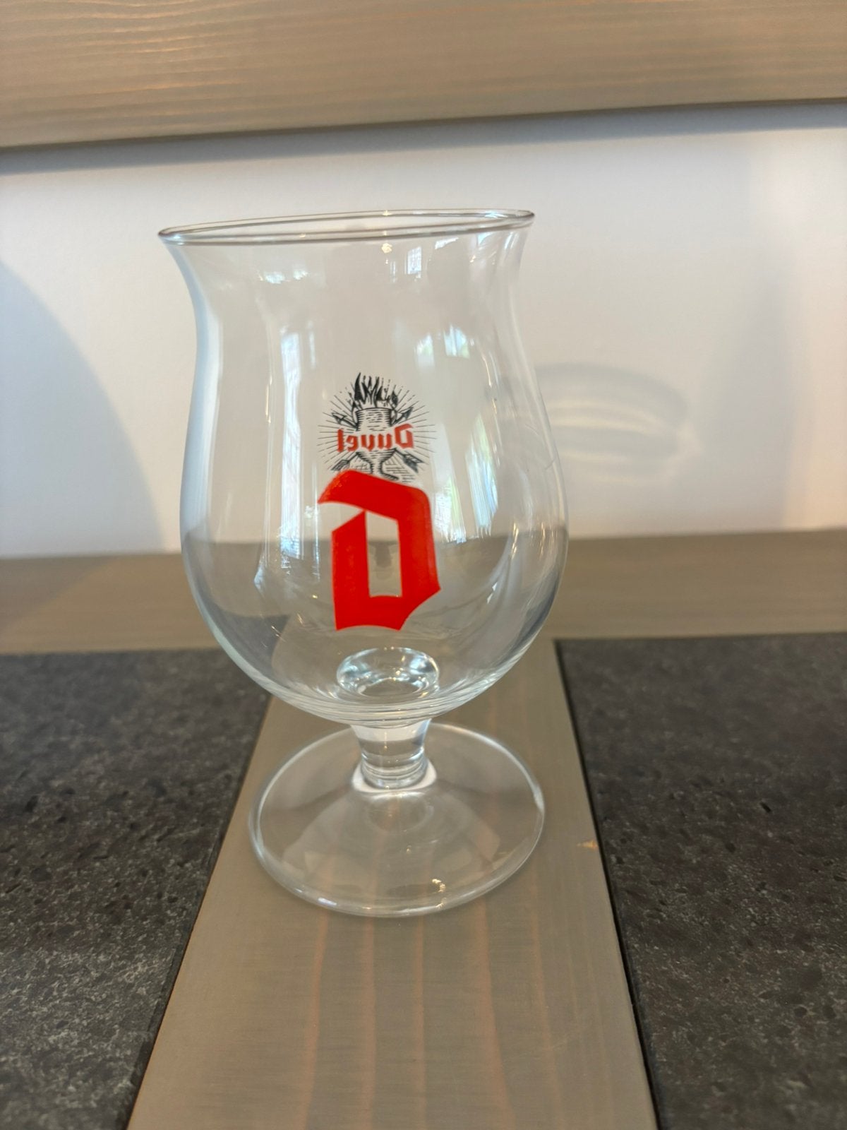 Duvel 16,5 cl. Rode D. M18, Ophalen, Zo goed als nieuw