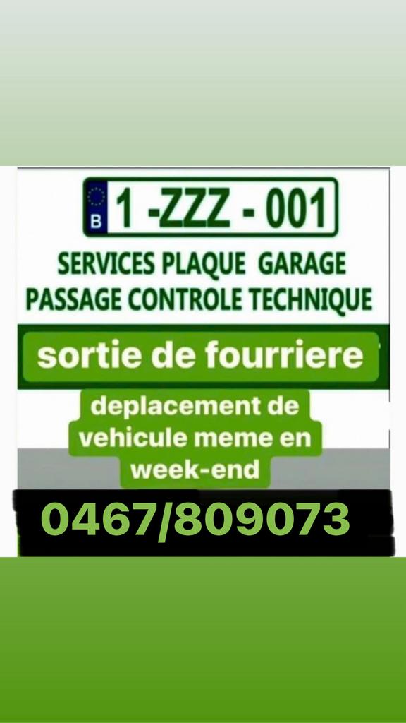 Plaque z deplacement fouriere contrôle technique, Une personne