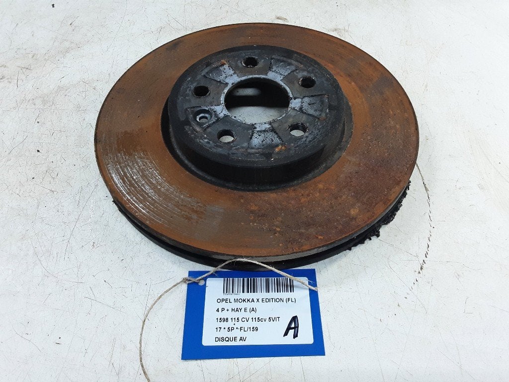 FREIN DISQUE AVANT Opel Mokka / Mokka X (01-2012/12-2019), Opel, Opel Automobile GmbH, Utilisé, Kontakt-opel@opel.com