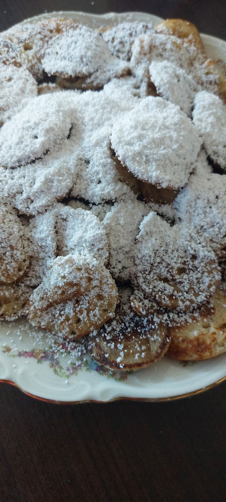 Verse poffertjes met havermout en gist, Enlèvement