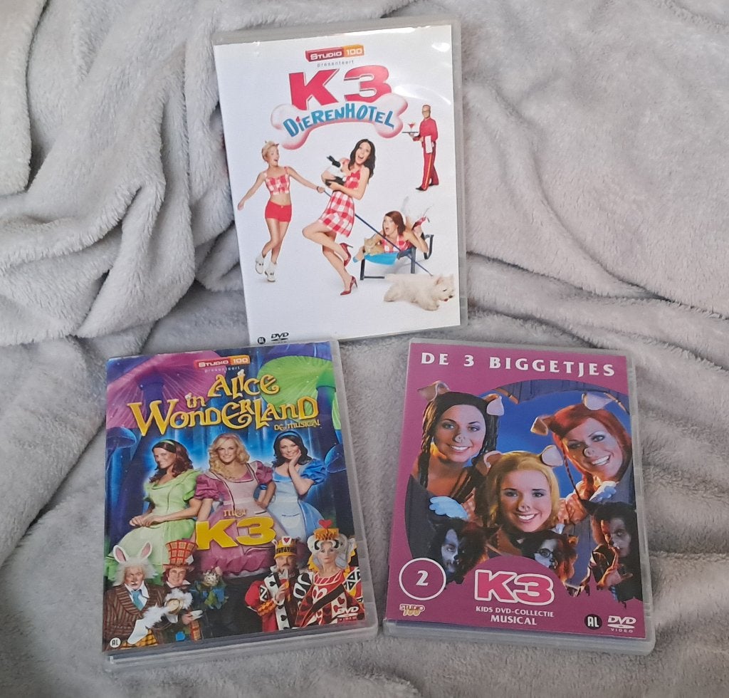K3 dvd's, Enlèvement ou Envoi, Tous les âges, Utilisé, Aventure