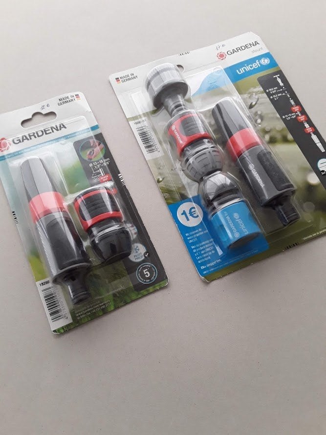 Gardena sets Spuitpistool + koppelingen Nieuw in verpakking, Jardin & Terrasse, Arroseurs de jardin, Enlèvement ou Envoi, Neuf