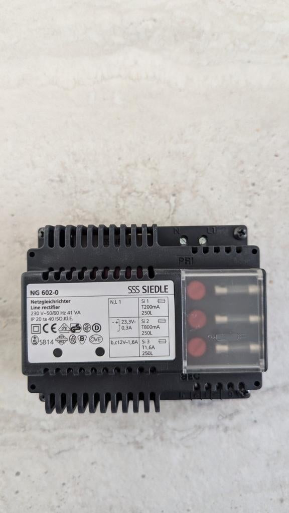 Siedle Transfo, Ophalen
