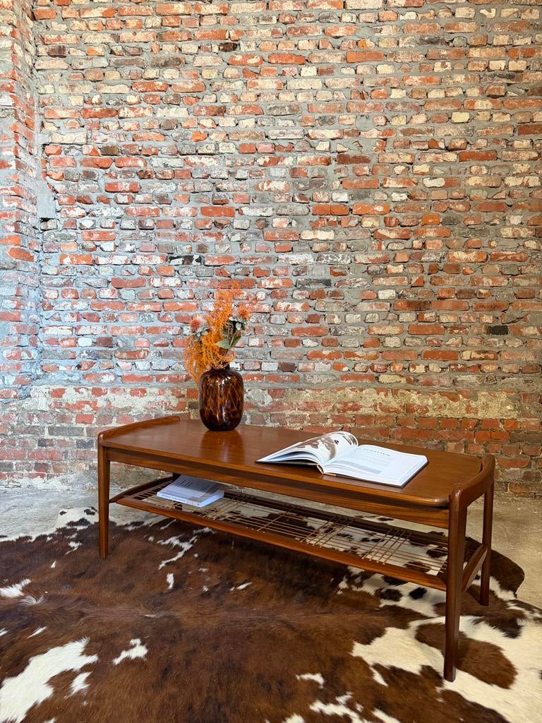 Vintage midcentury salontafel, Antiek en Kunst, Antiek | Meubels | Tafels, Ophalen