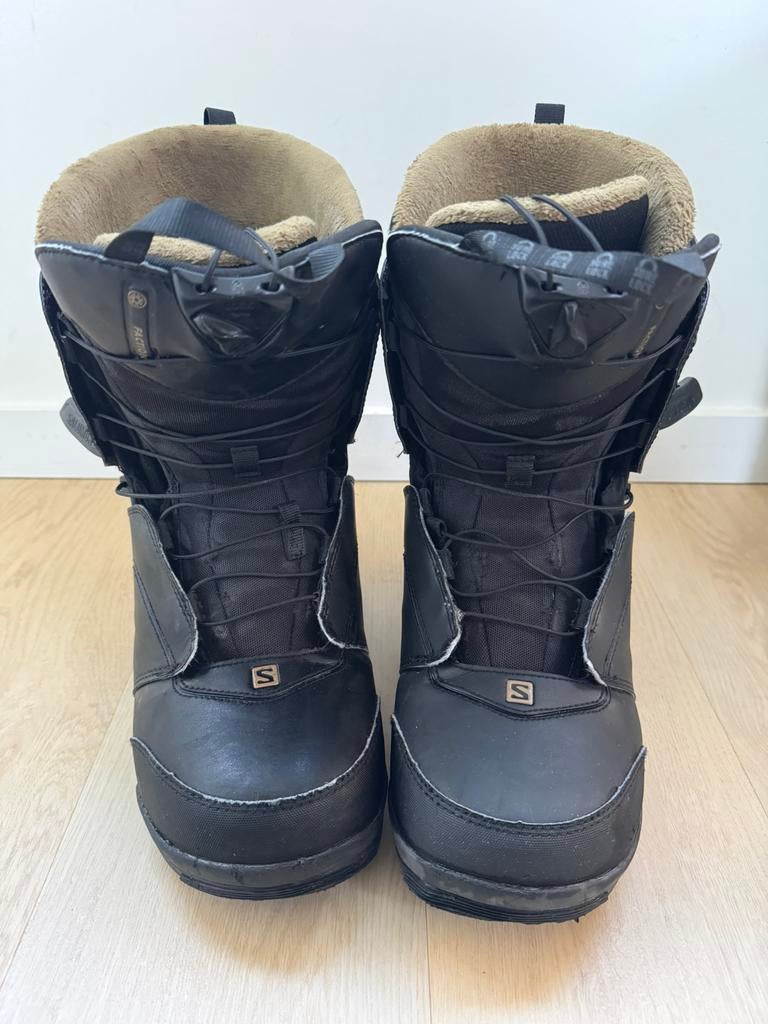 Salamon boots maat 44, Sport en Fitness, Snowboarden, Ophalen, Zo goed als nieuw