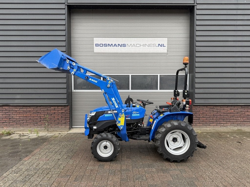 Solis 20 4WD minitractor met frontlader BJ 2019 388 uur, Zakelijke goederen, Gebruikt, Overige merken, Tot 2500